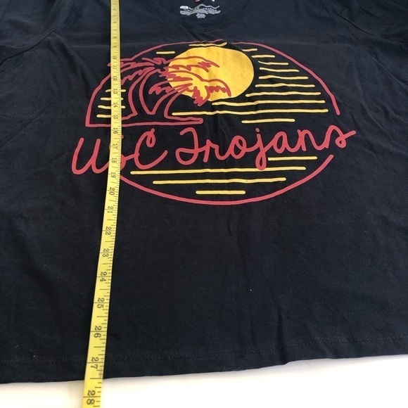 USC Trojans Women Palms Logo Officially Licensed V-Neck T-Shirt Plus Size XXL - Picture 7 of 8
